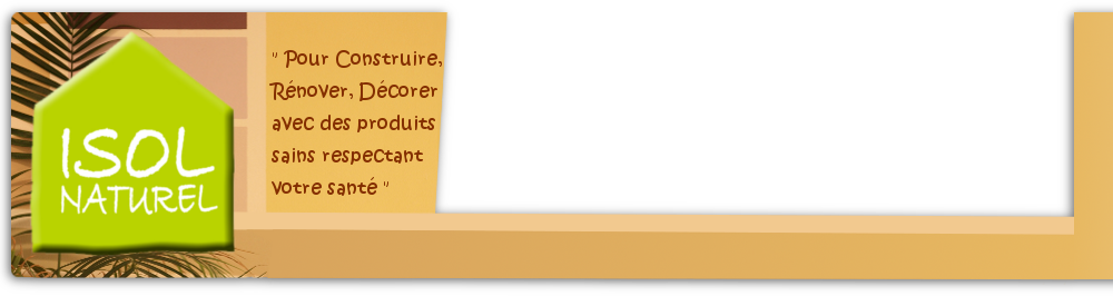 Isol Naturel matériaux de construction écologiques à Appoigny Yonne 89